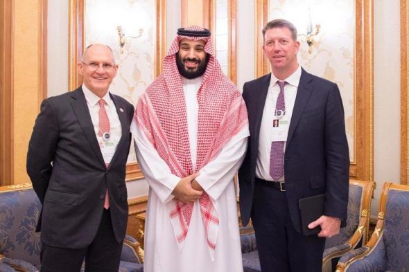 السعودية | ولي العهد يلتقي رئيس العمليات الدولية في شركة سكس فلاقز