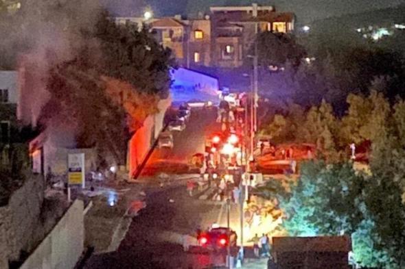 لبنان | بالفيديو.. انفجار في إحدى محطات بلدة حدث الجبّة – بشرّي!